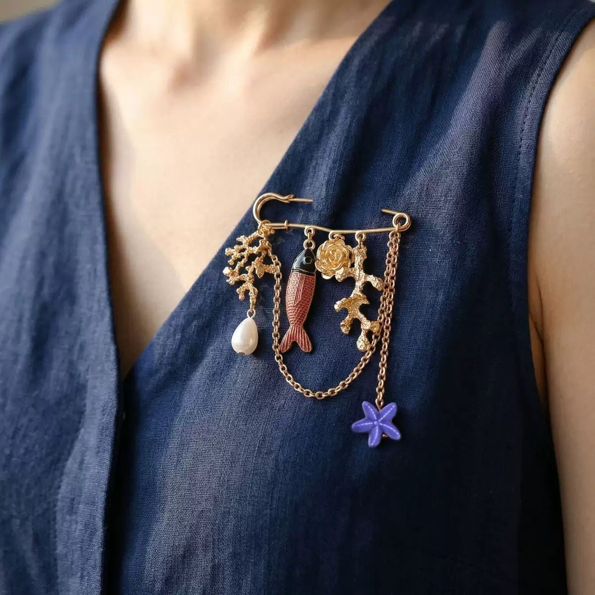 Summer Pin / Brooch