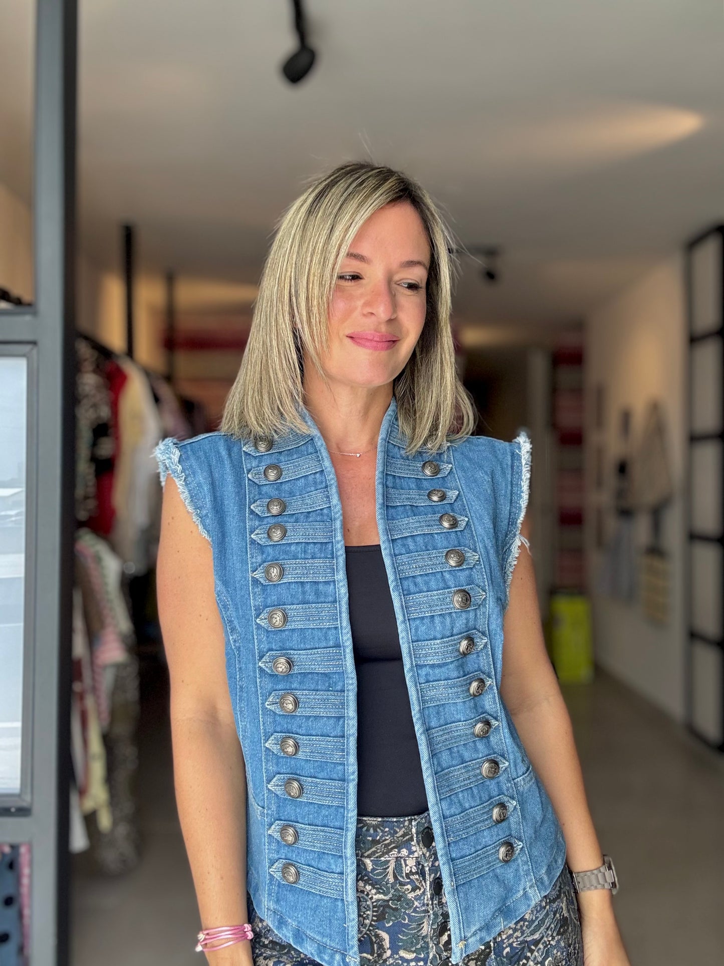 Napoleon Denim Vest