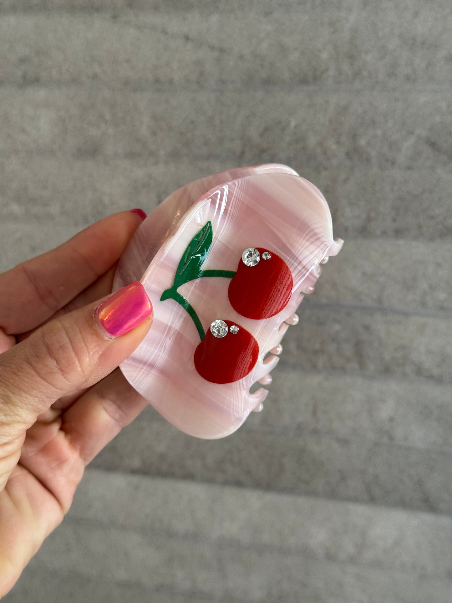 Cherry Hair Clip