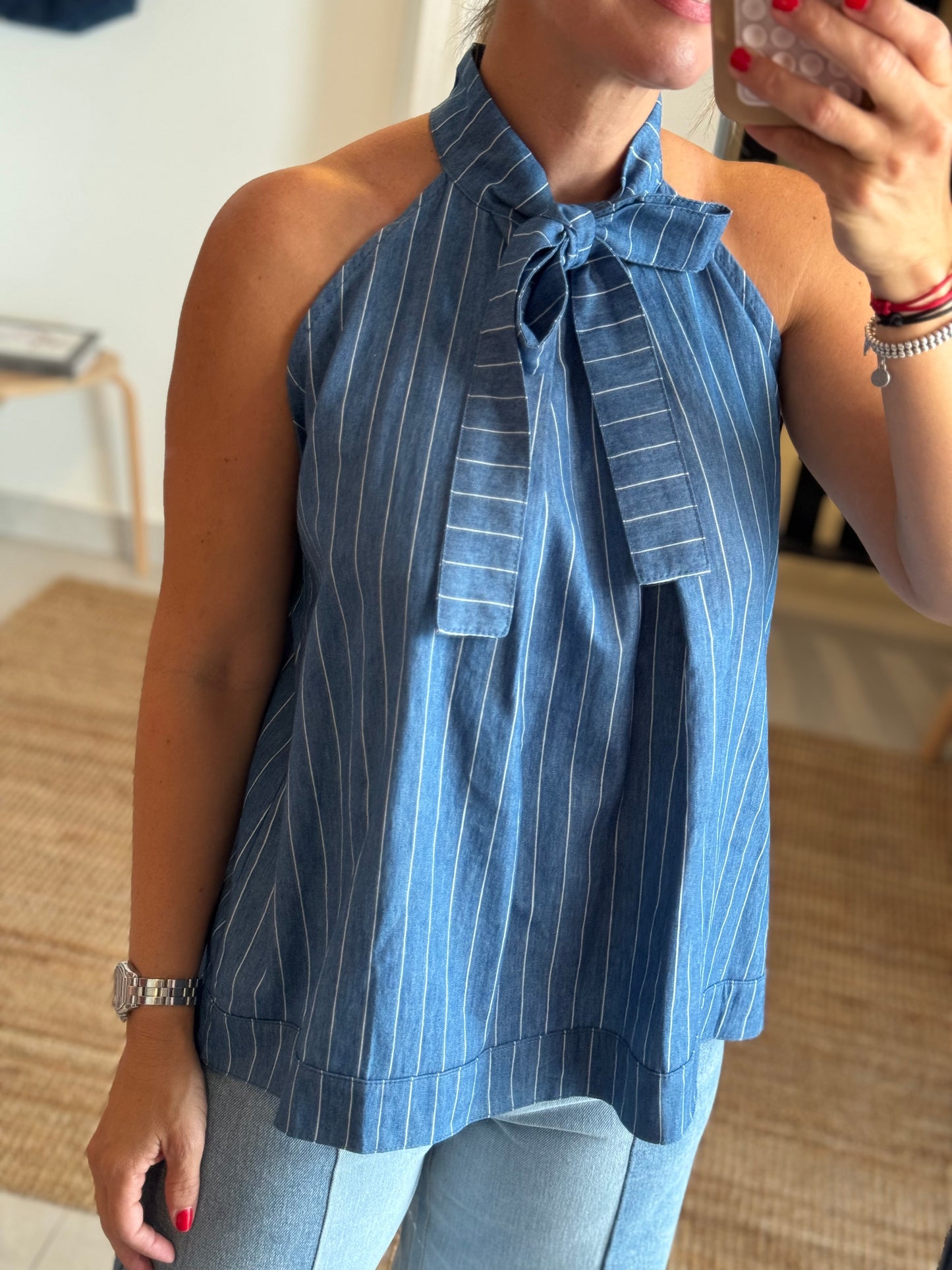 Tencel Denim Loose Top