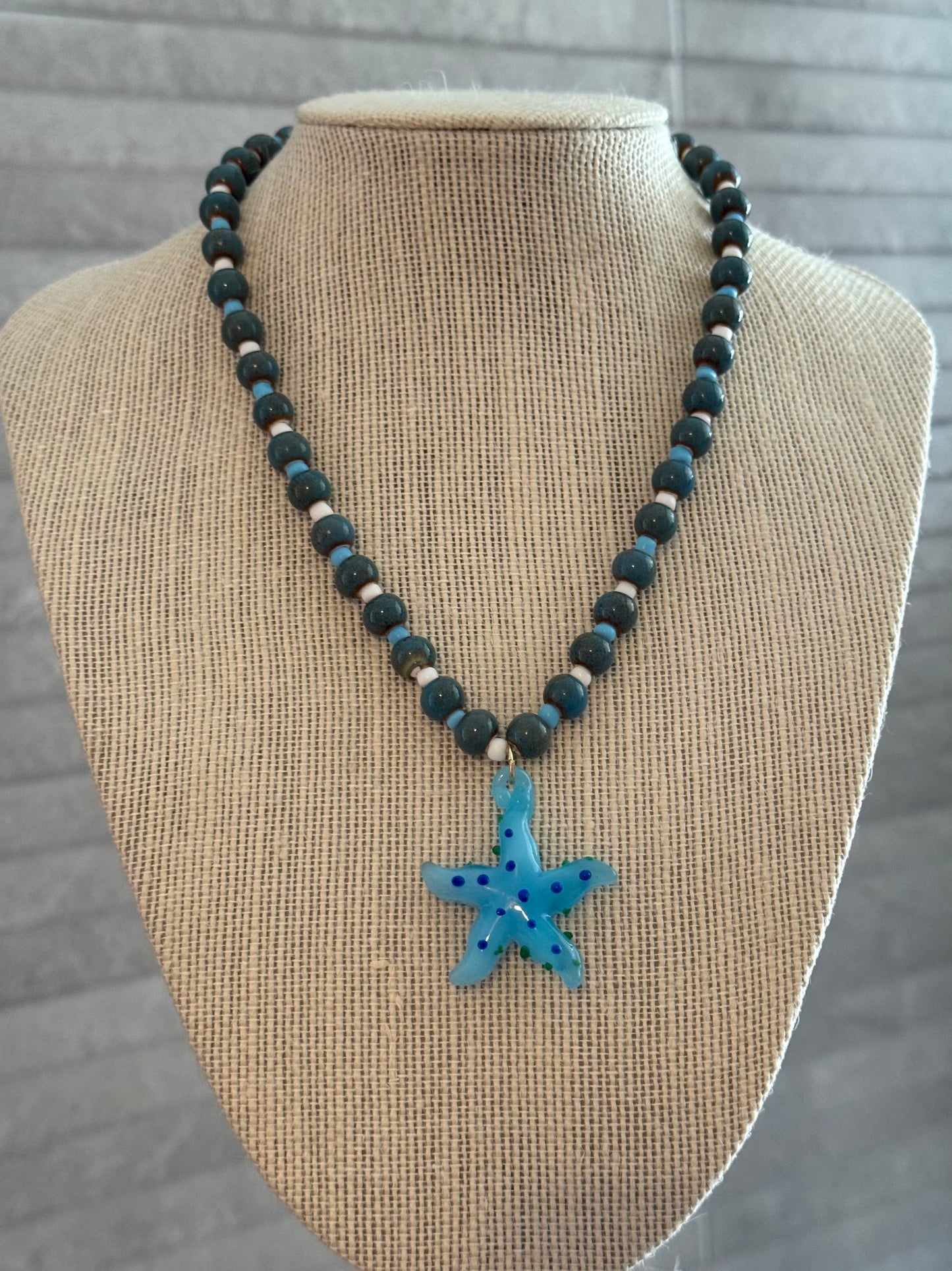 Statement Beaded Necklace