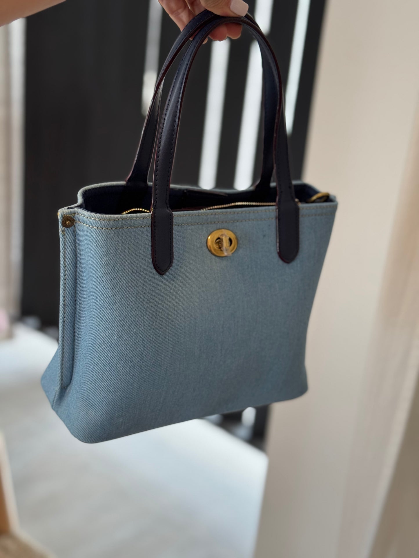 Small Denim Handbag