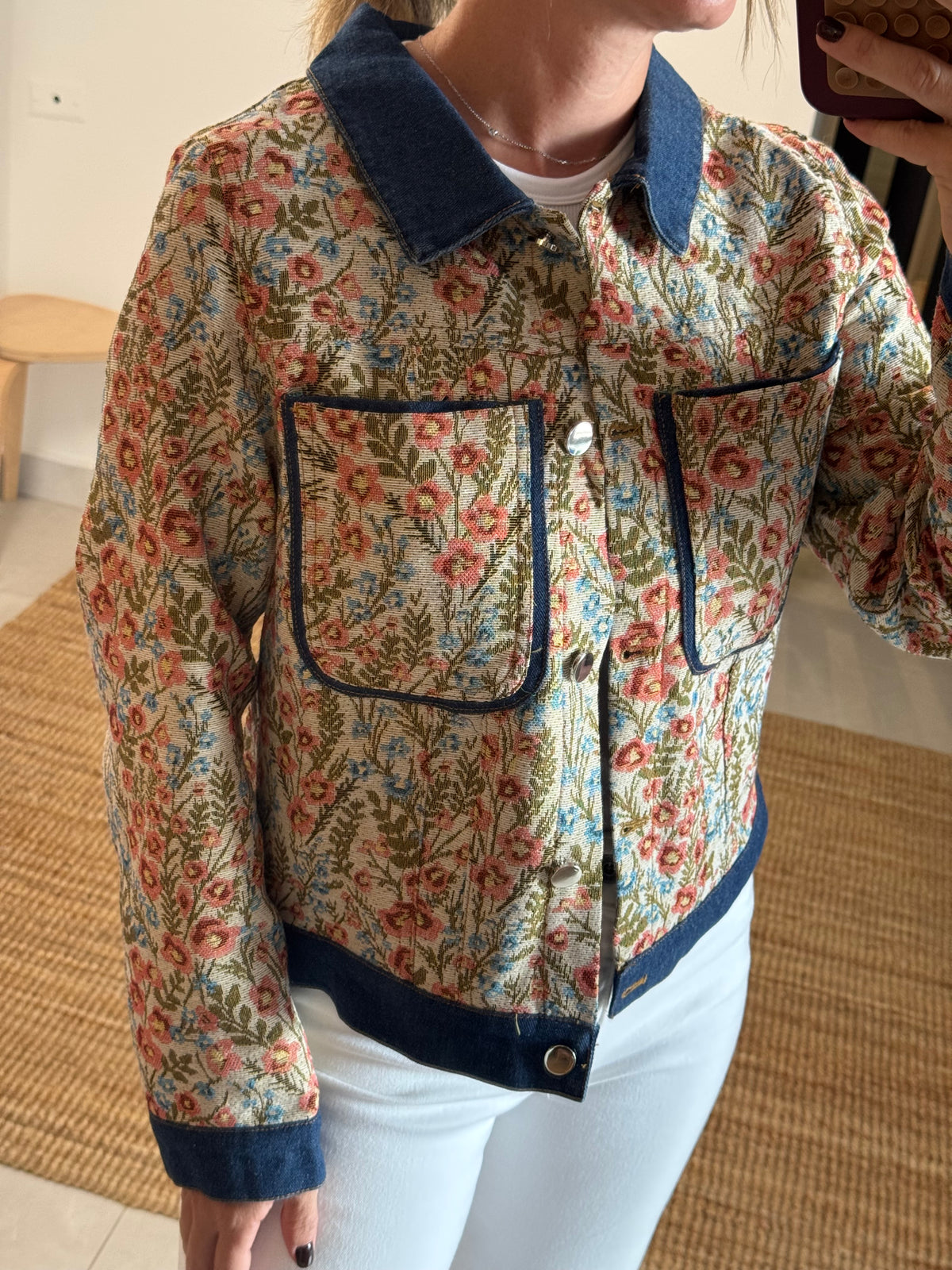Tapestry Floral Jacket