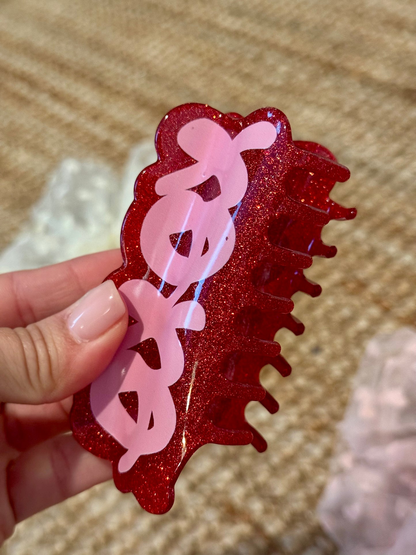 Valentines Hair Clip