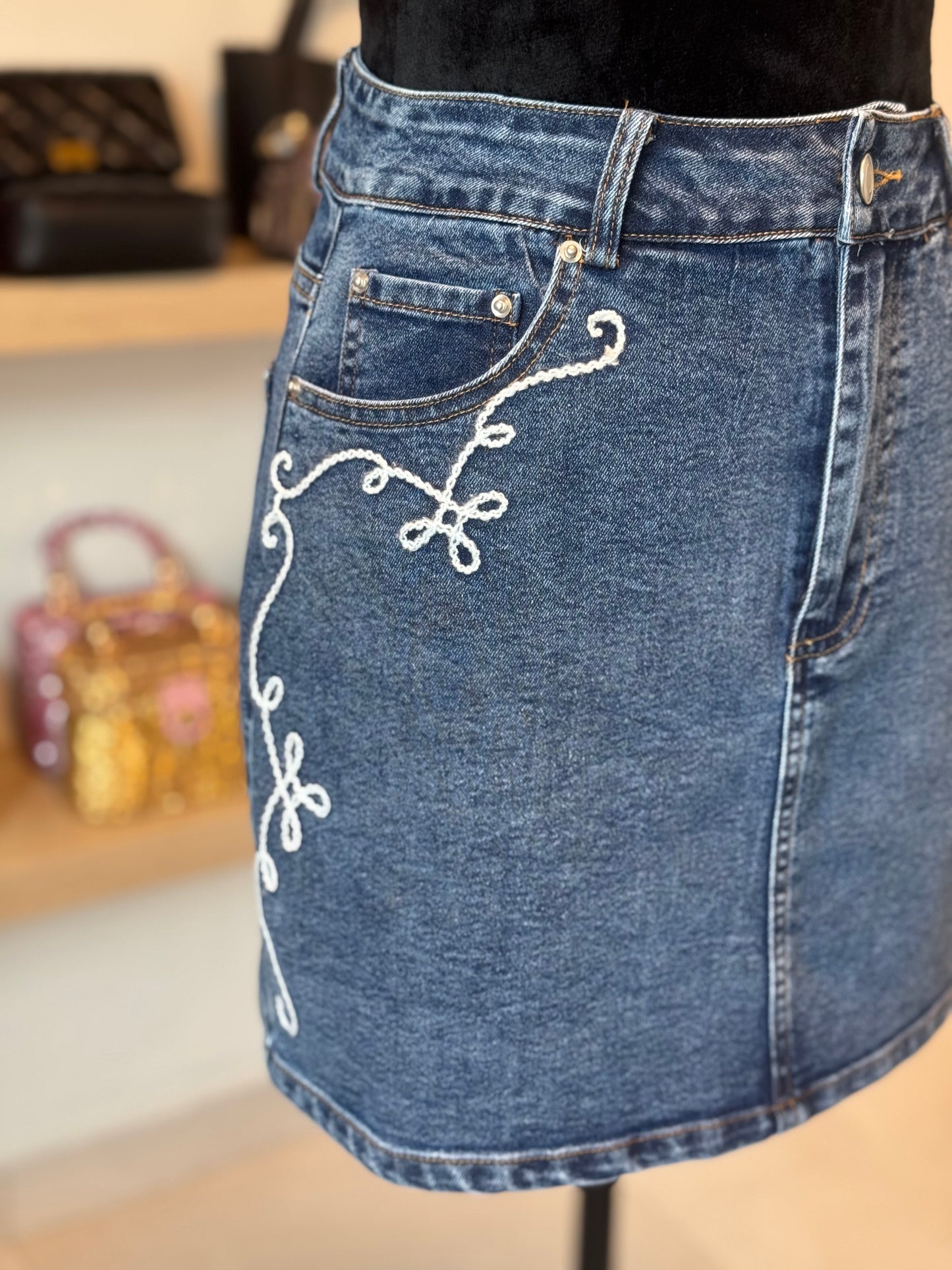 Denim Skirt