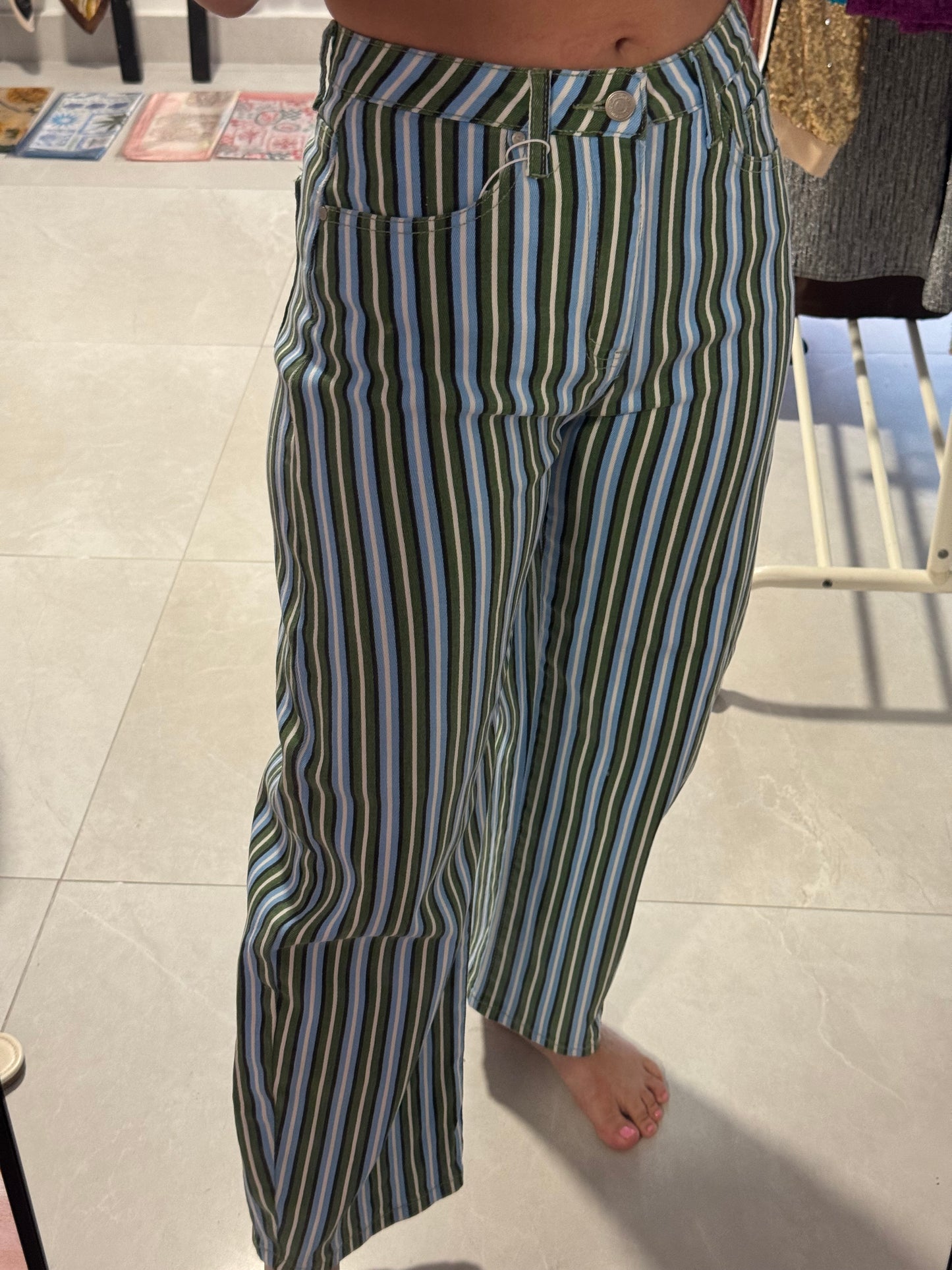 Barrel Stripes Jean