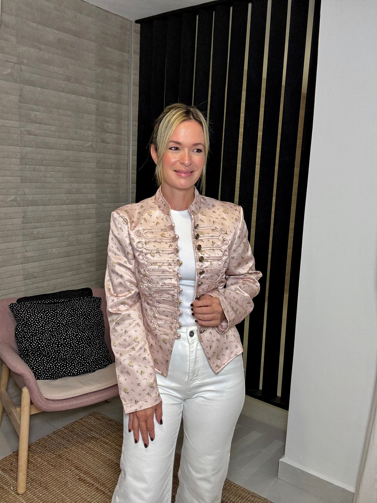 Napoleon Floral Blazer