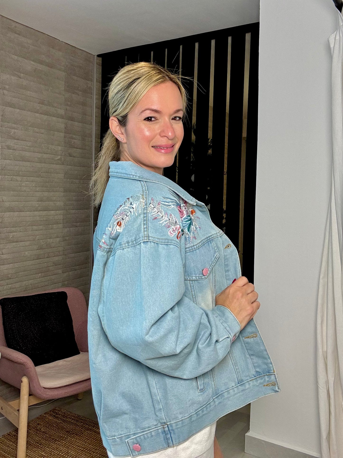 Embroidery Denim Jacket