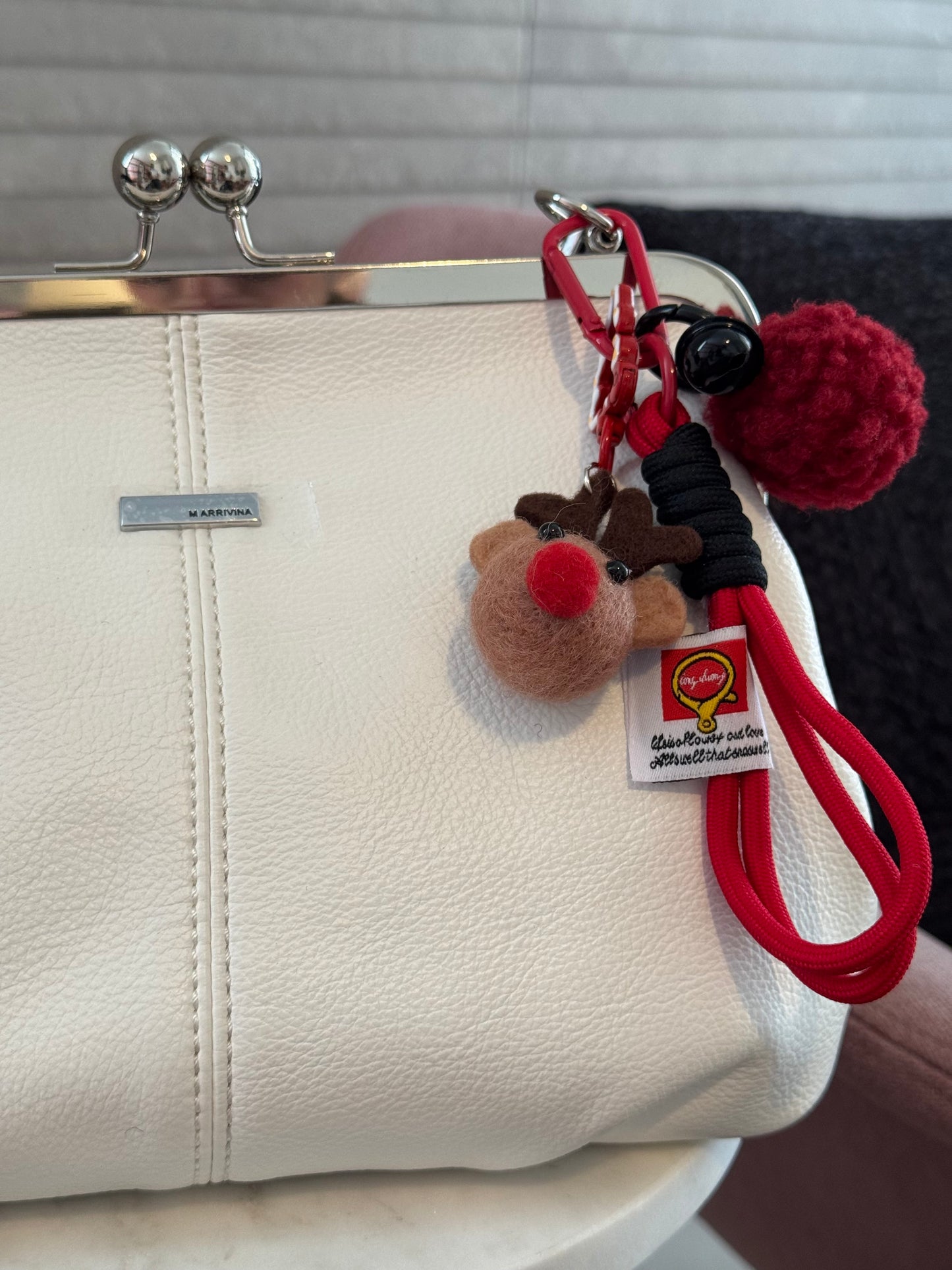 Handbag Key Holder / Christmas Charms