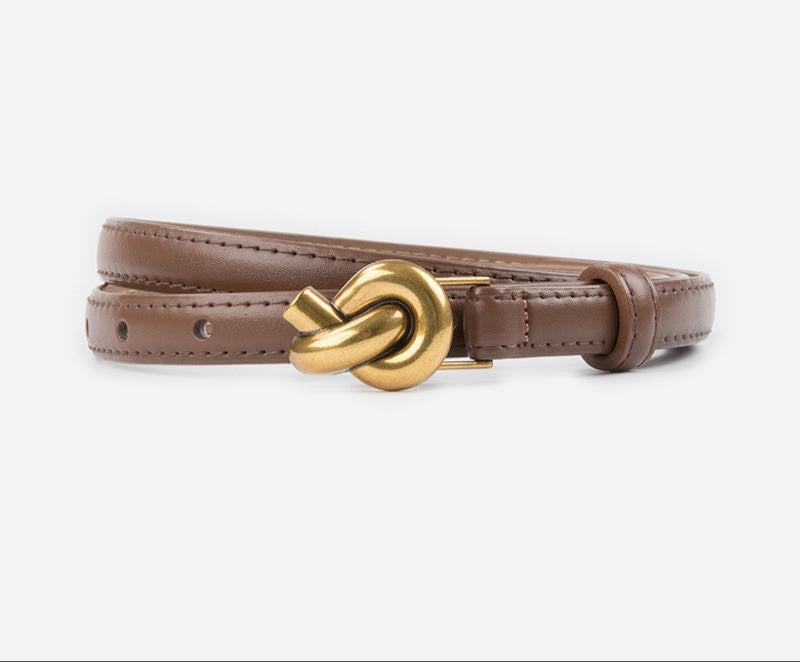 Thin Knotted Belt