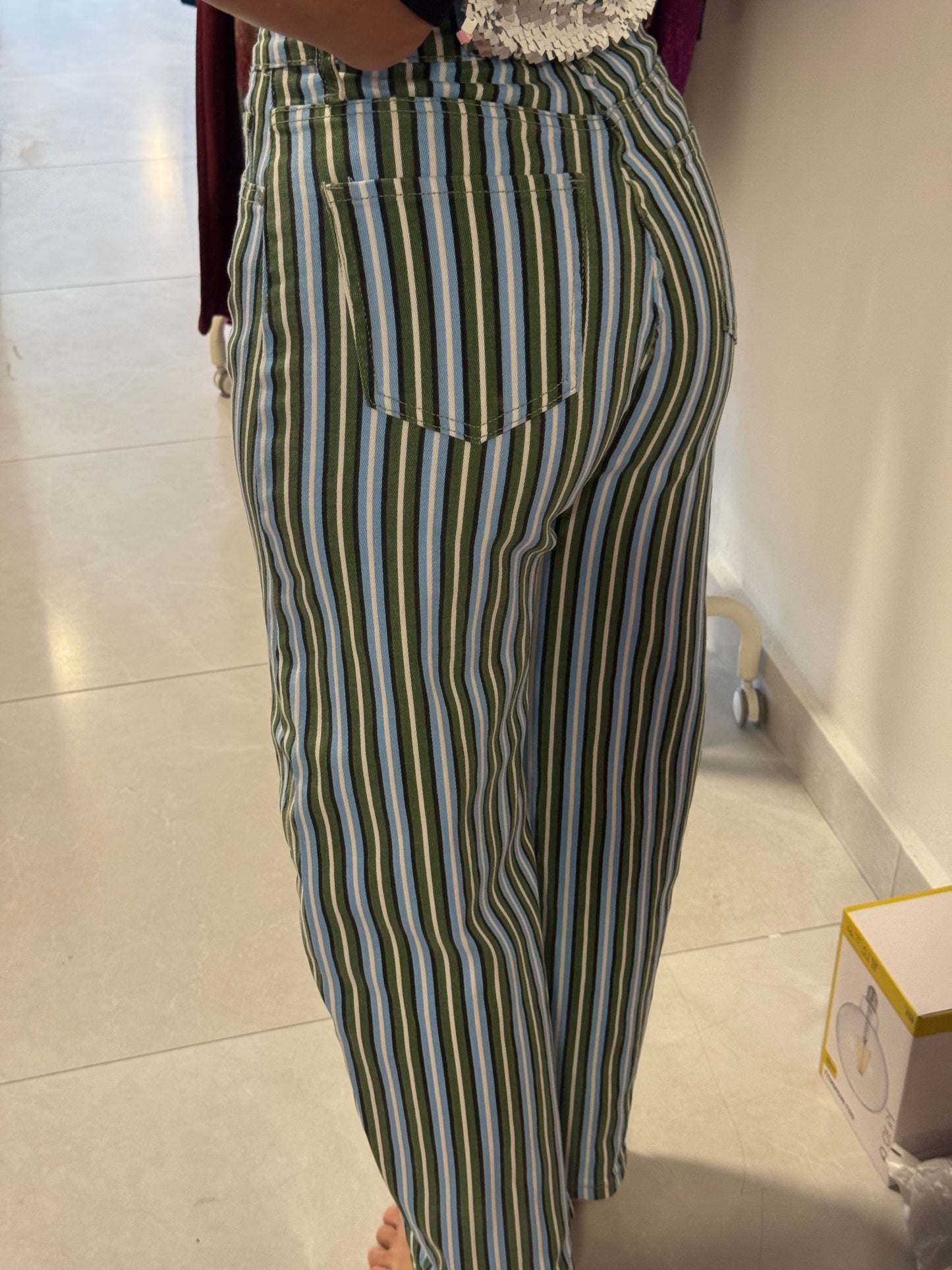 Barrel Stripes Jean