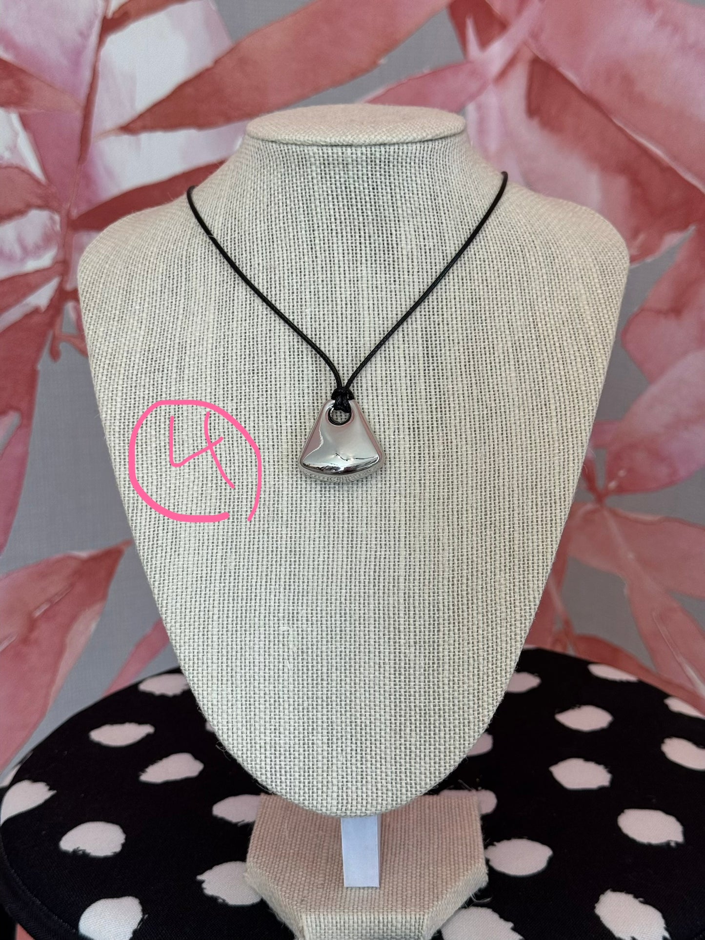 Cord Pendant Necklace