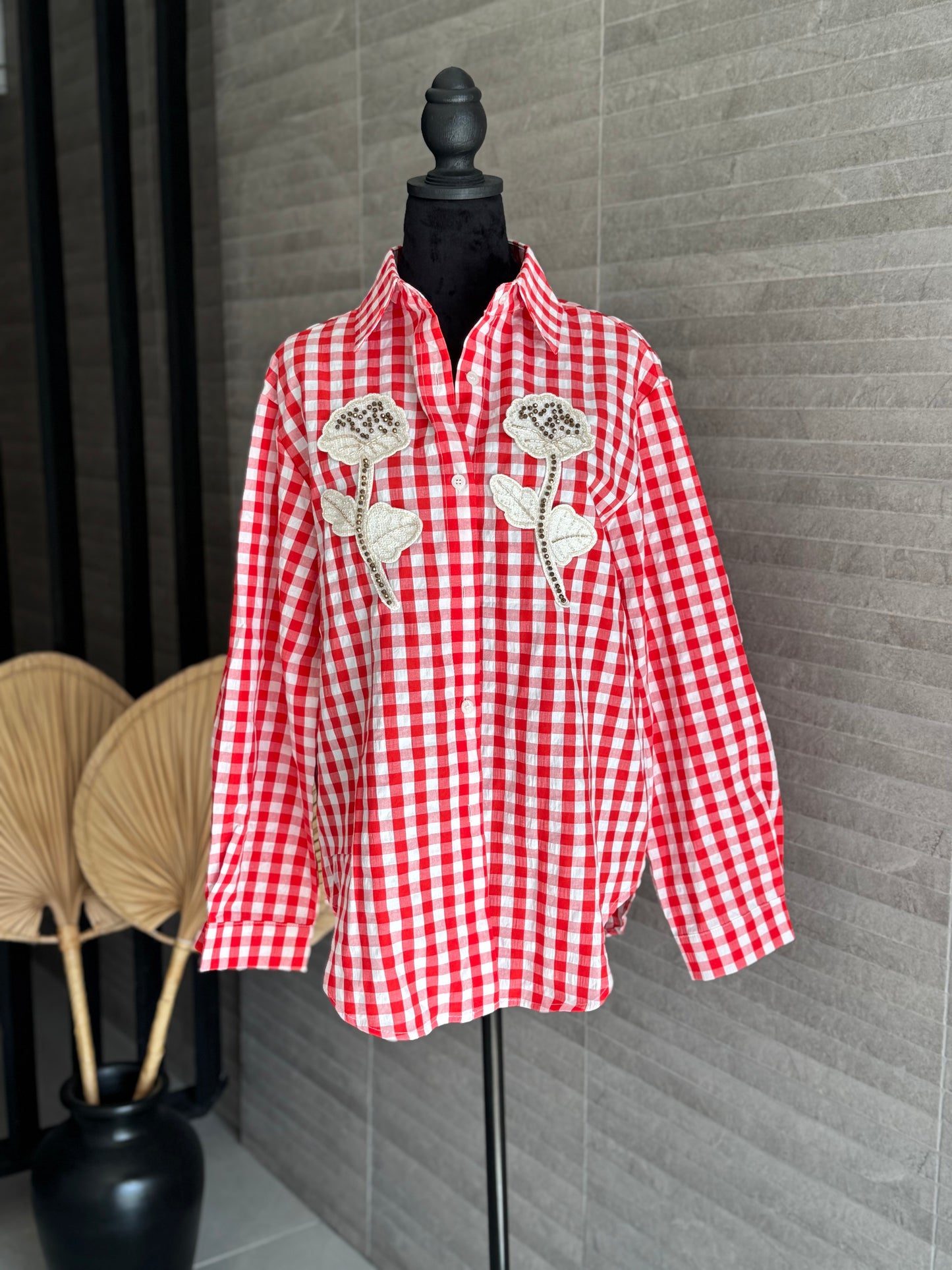 Beaded Embroidery Blouse