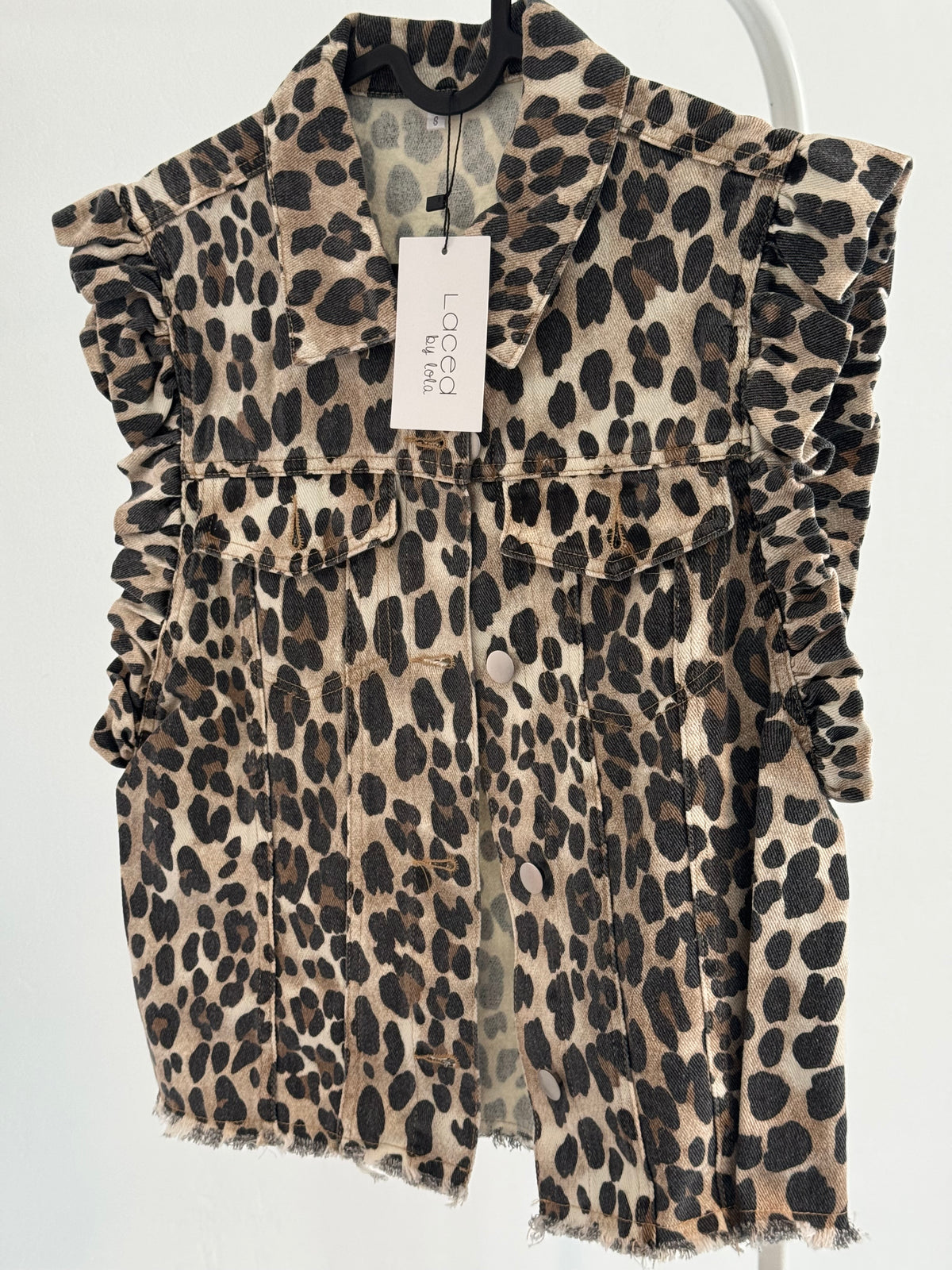 Animal Print Vest