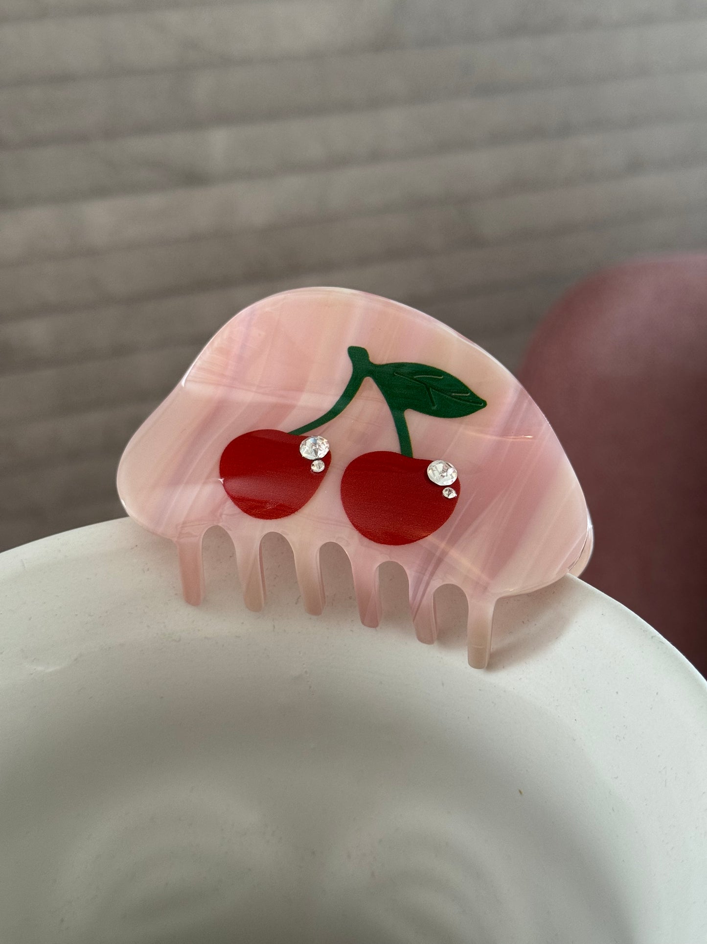 Cherry Hair Clip