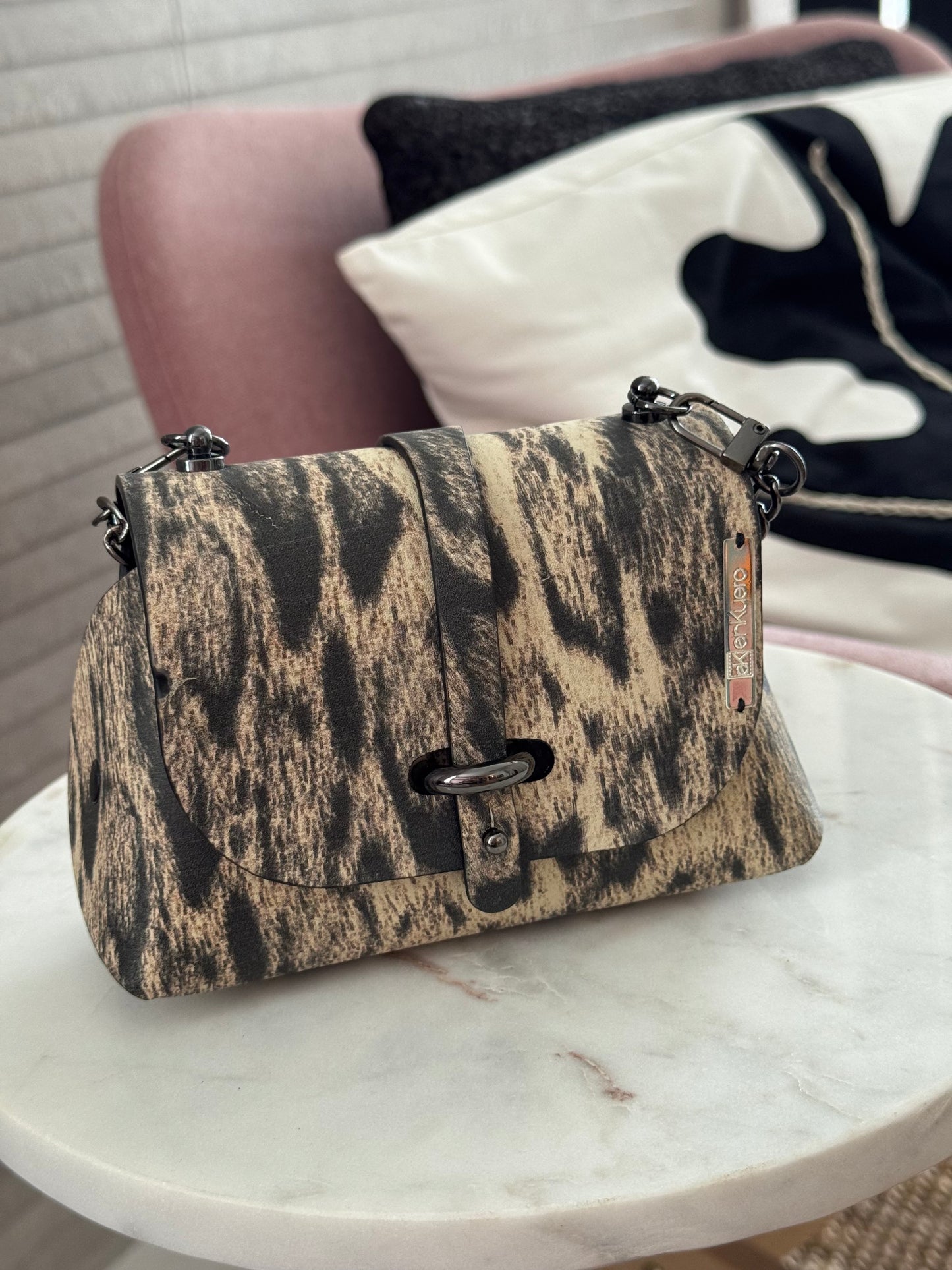 Mini Daisy Leather Bag