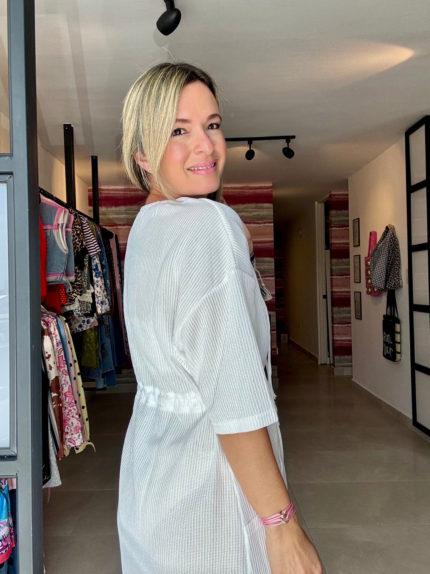 Pockets Cover Up Dress