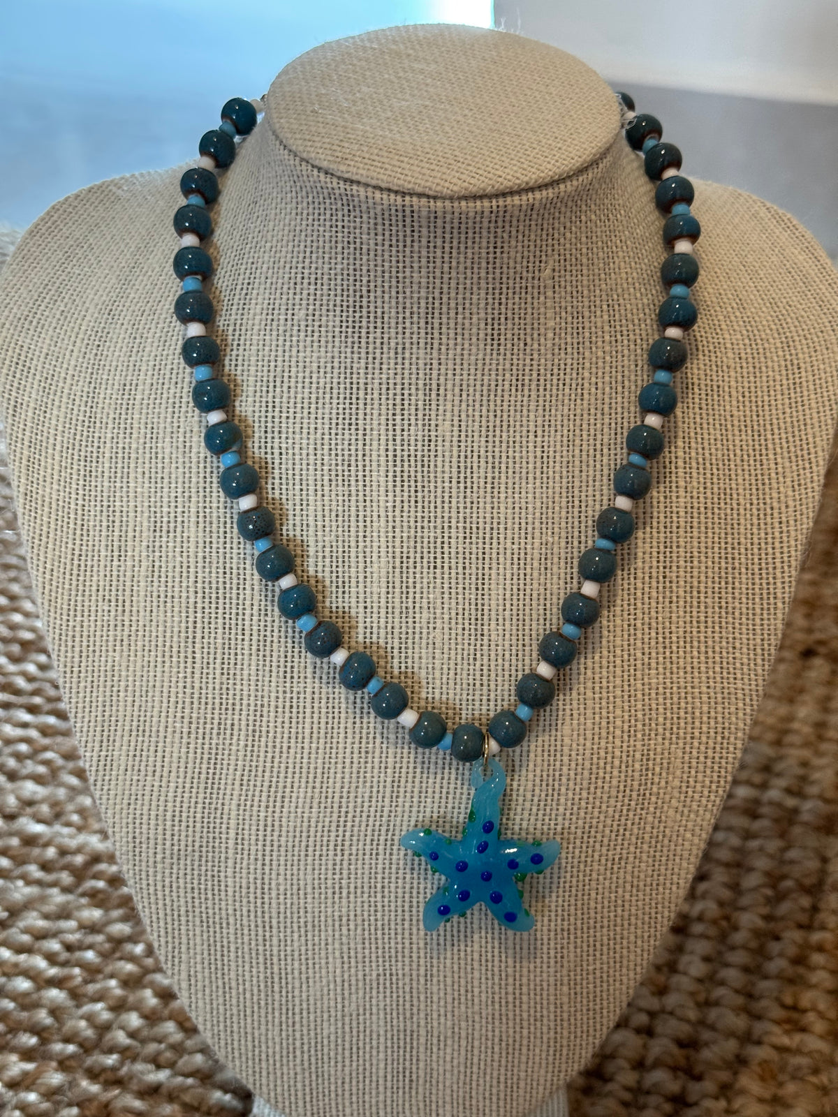 Sea Star Bear Necklace