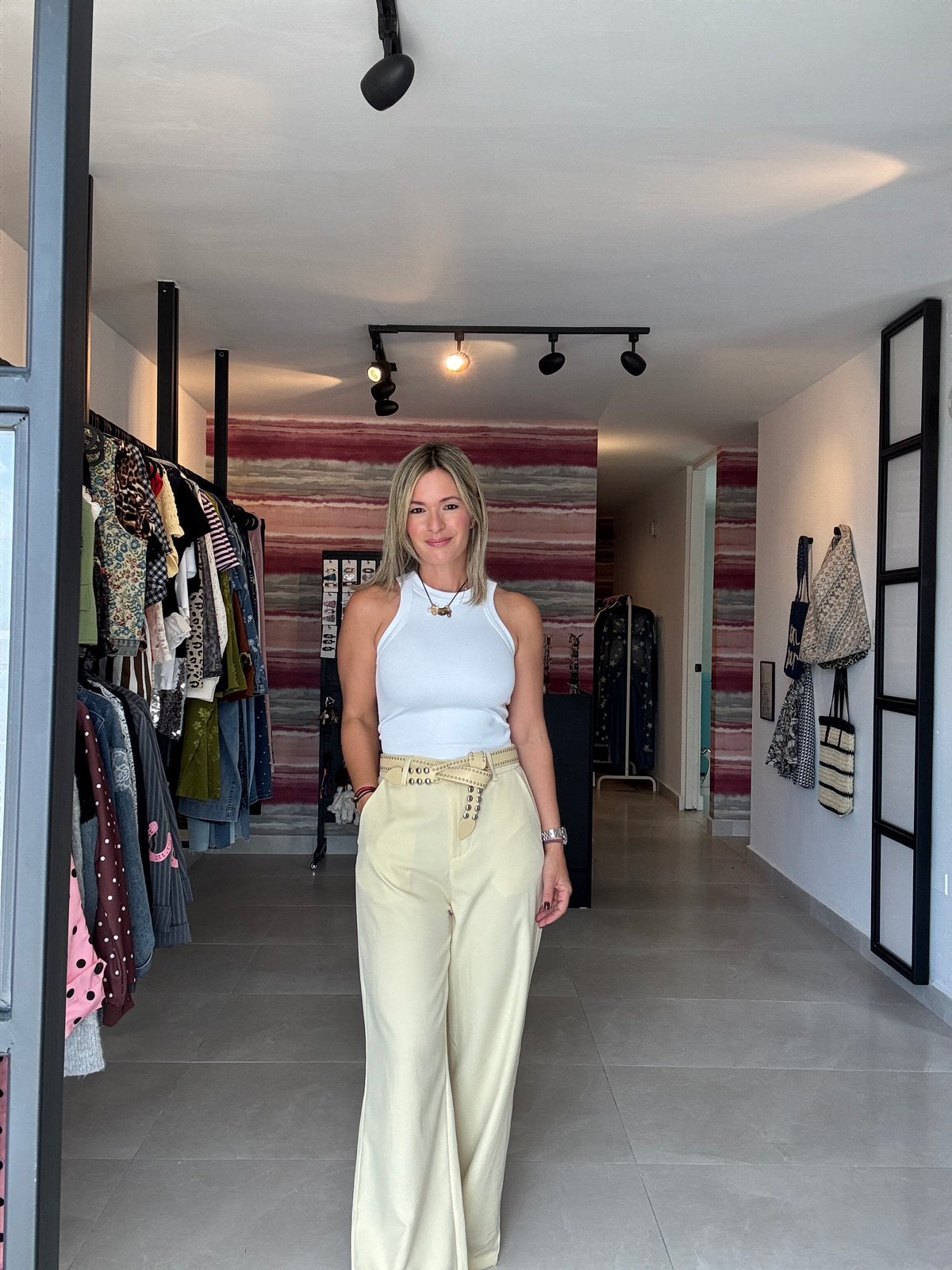 Belted Trouser Pant