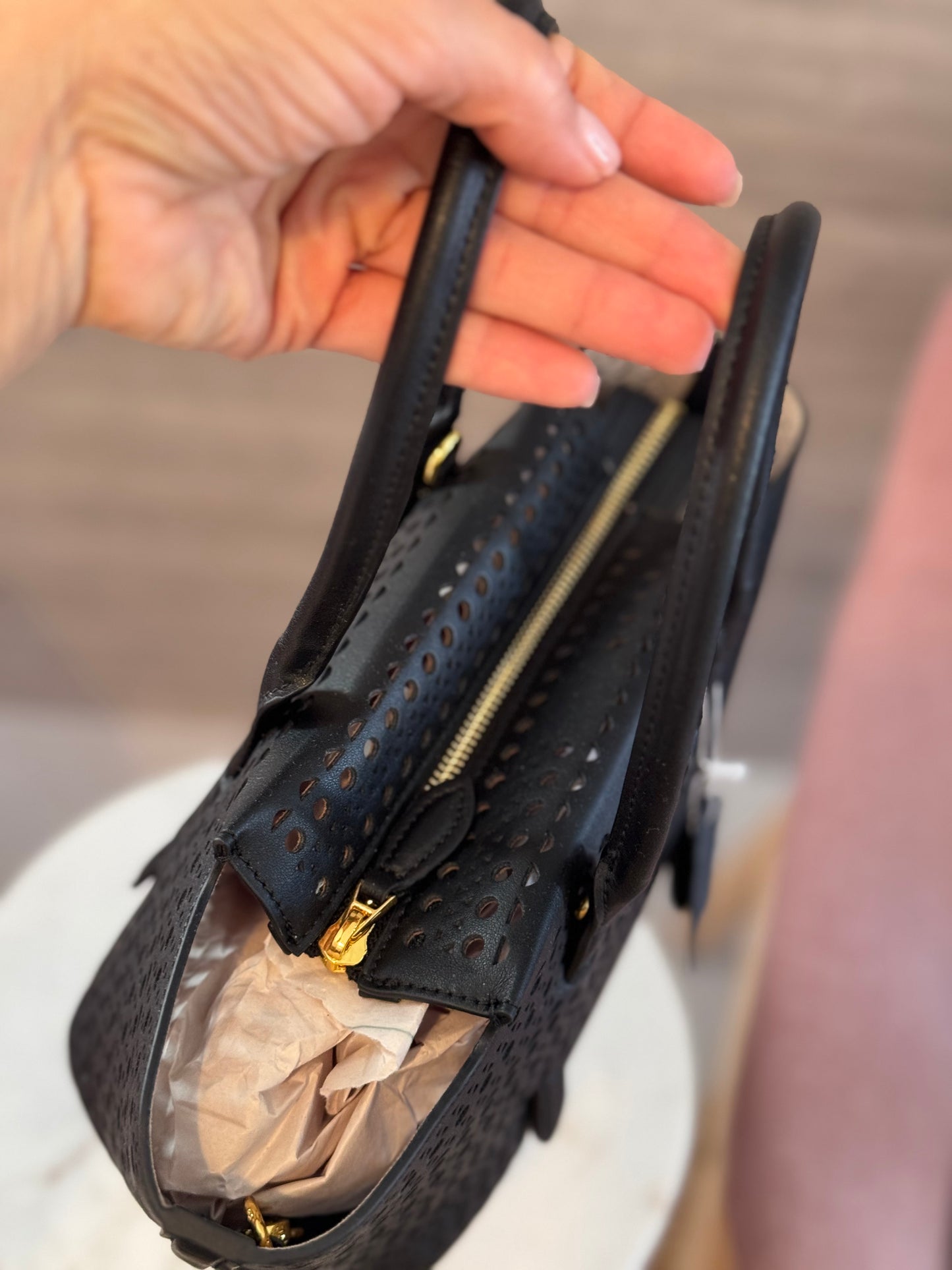 Mini Leather Handbag