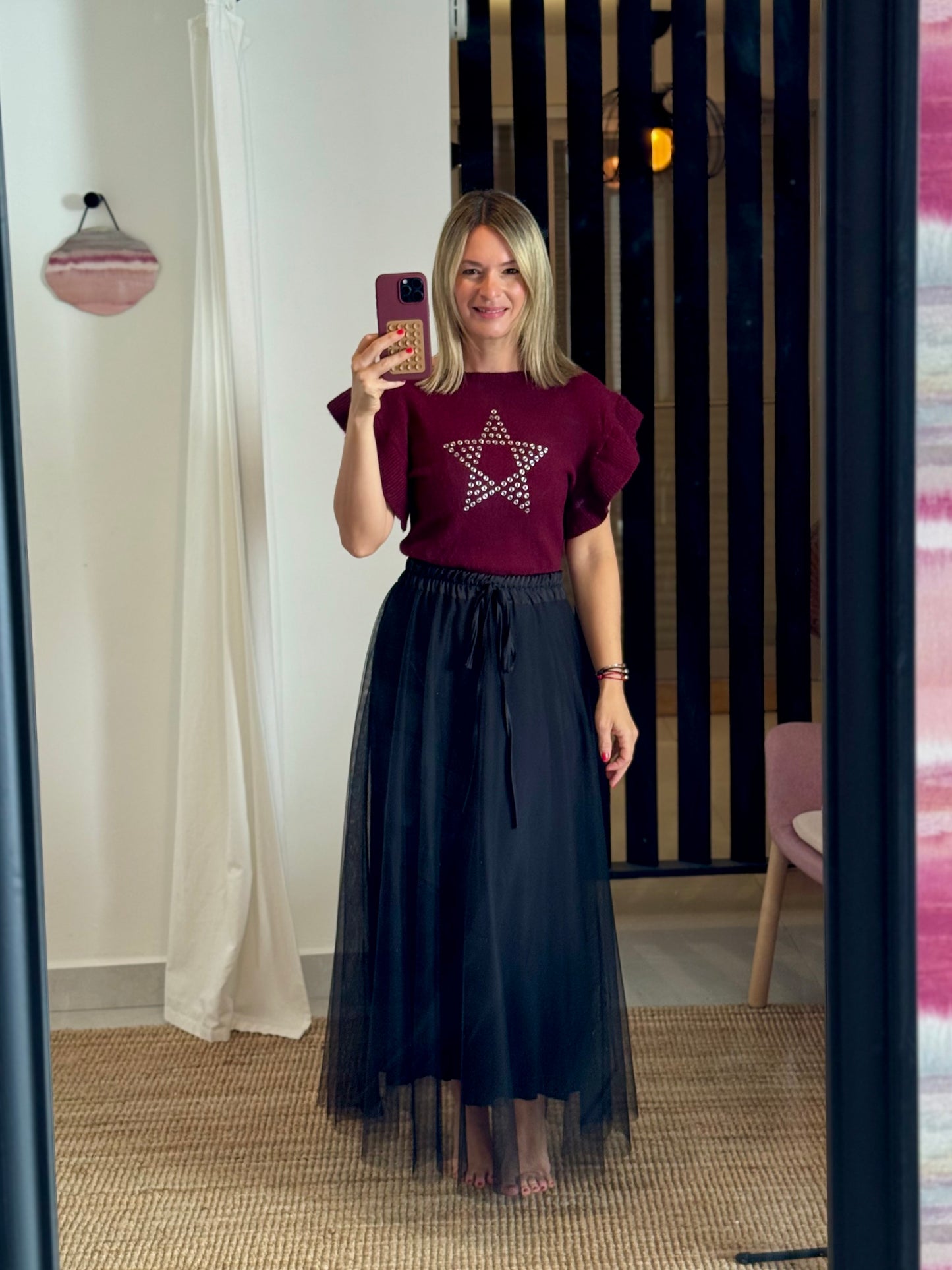 Black Tulle Skirt