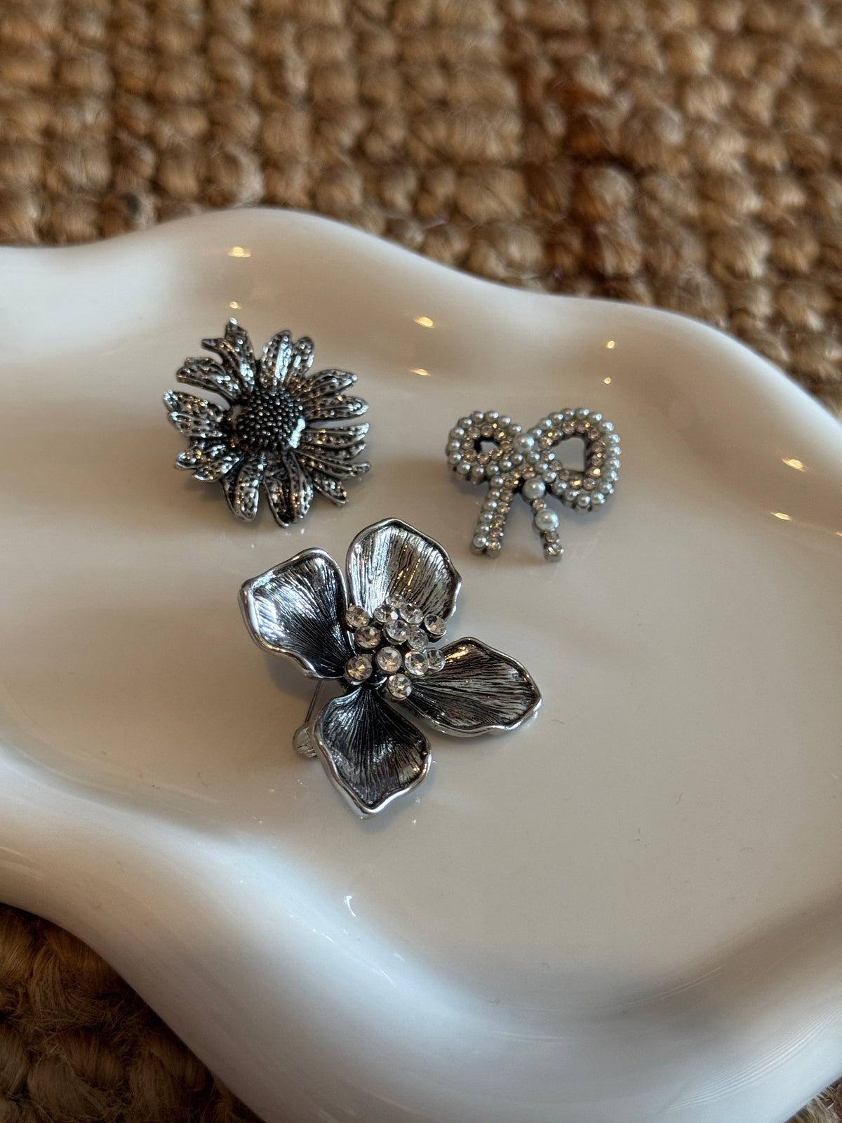 Trio Of Brooches