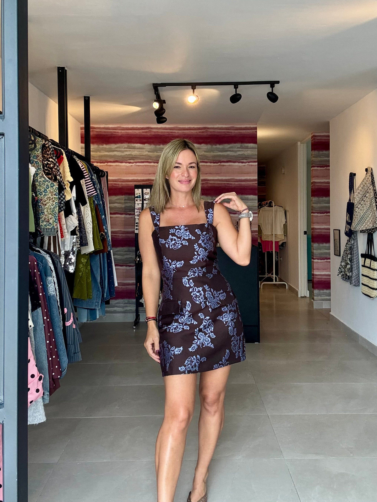 Jacquard Dress