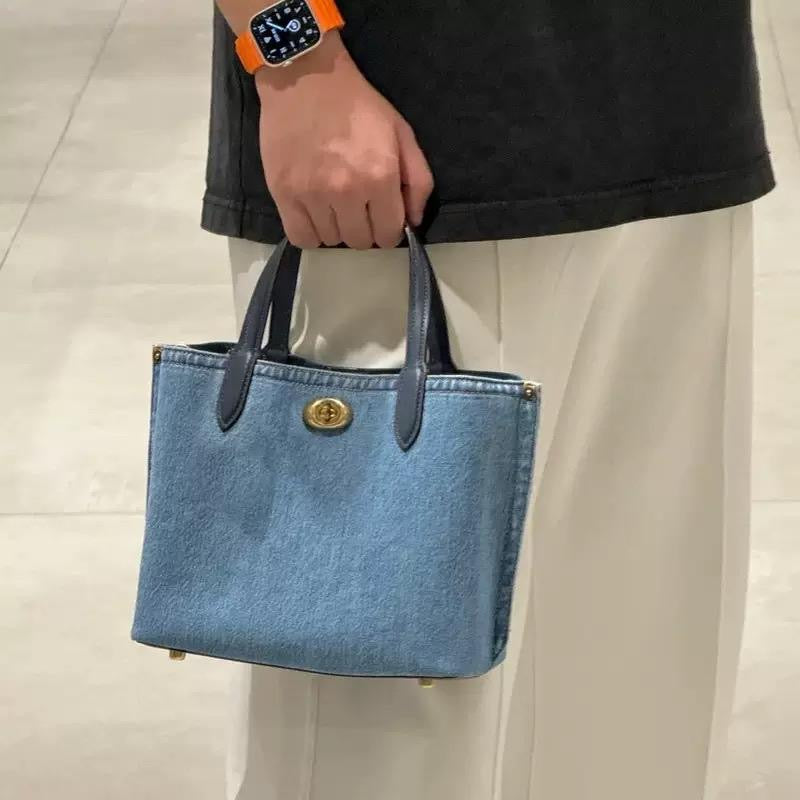 Small Denim Handbag