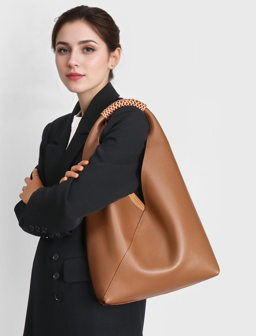 Leather Hobo Bag