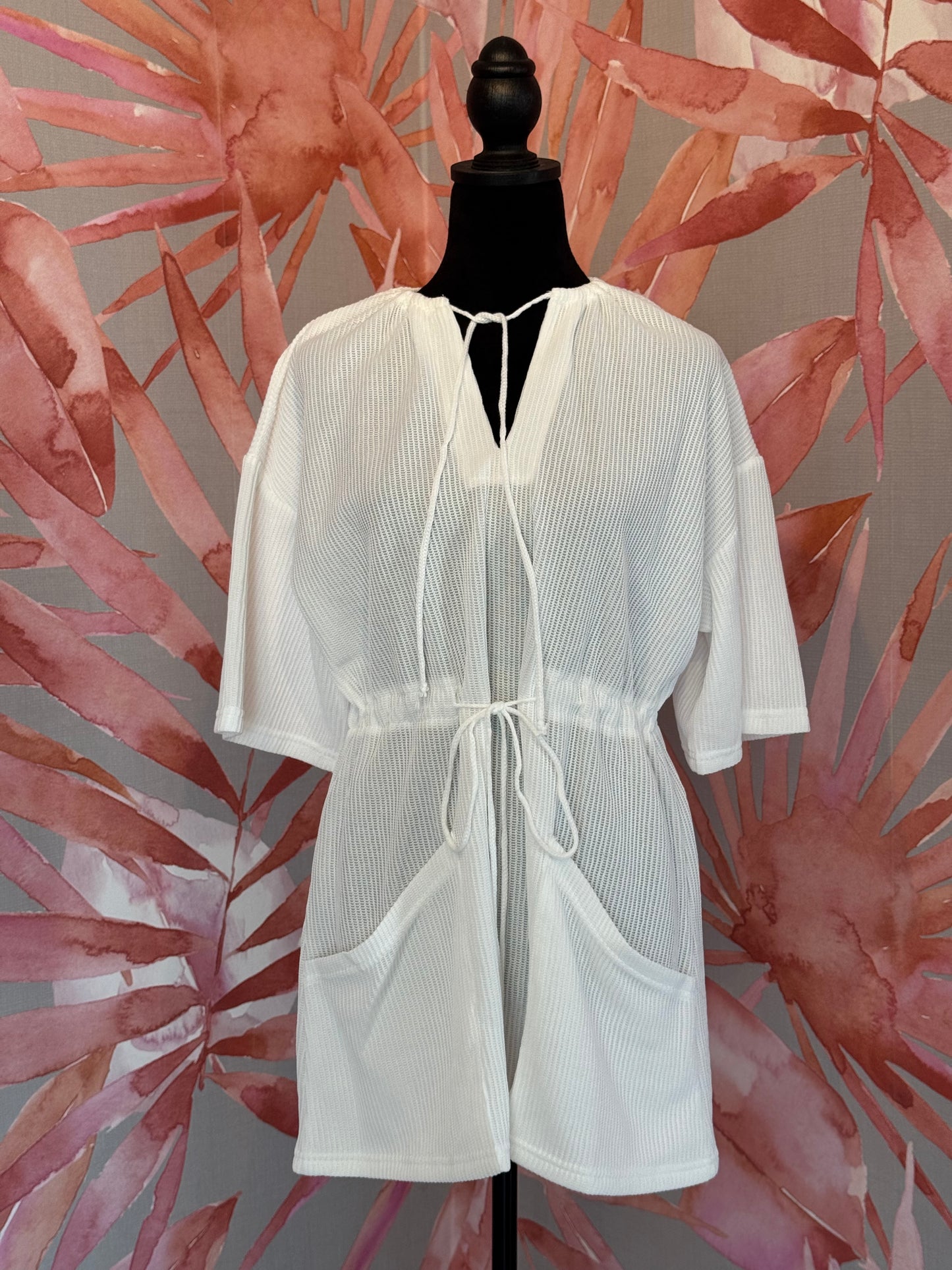 Pockets Cover Up Dress