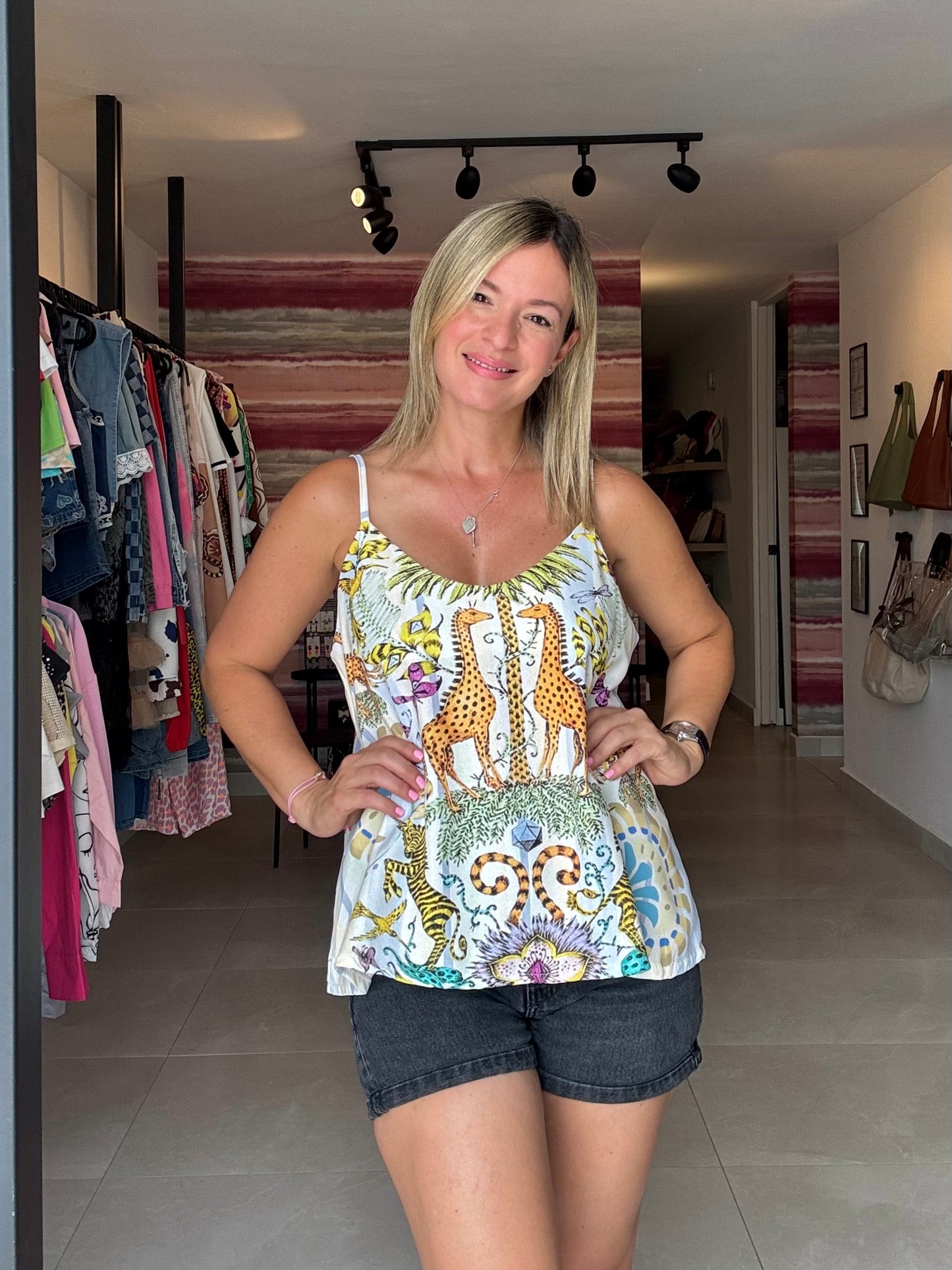 Safari Loose Top