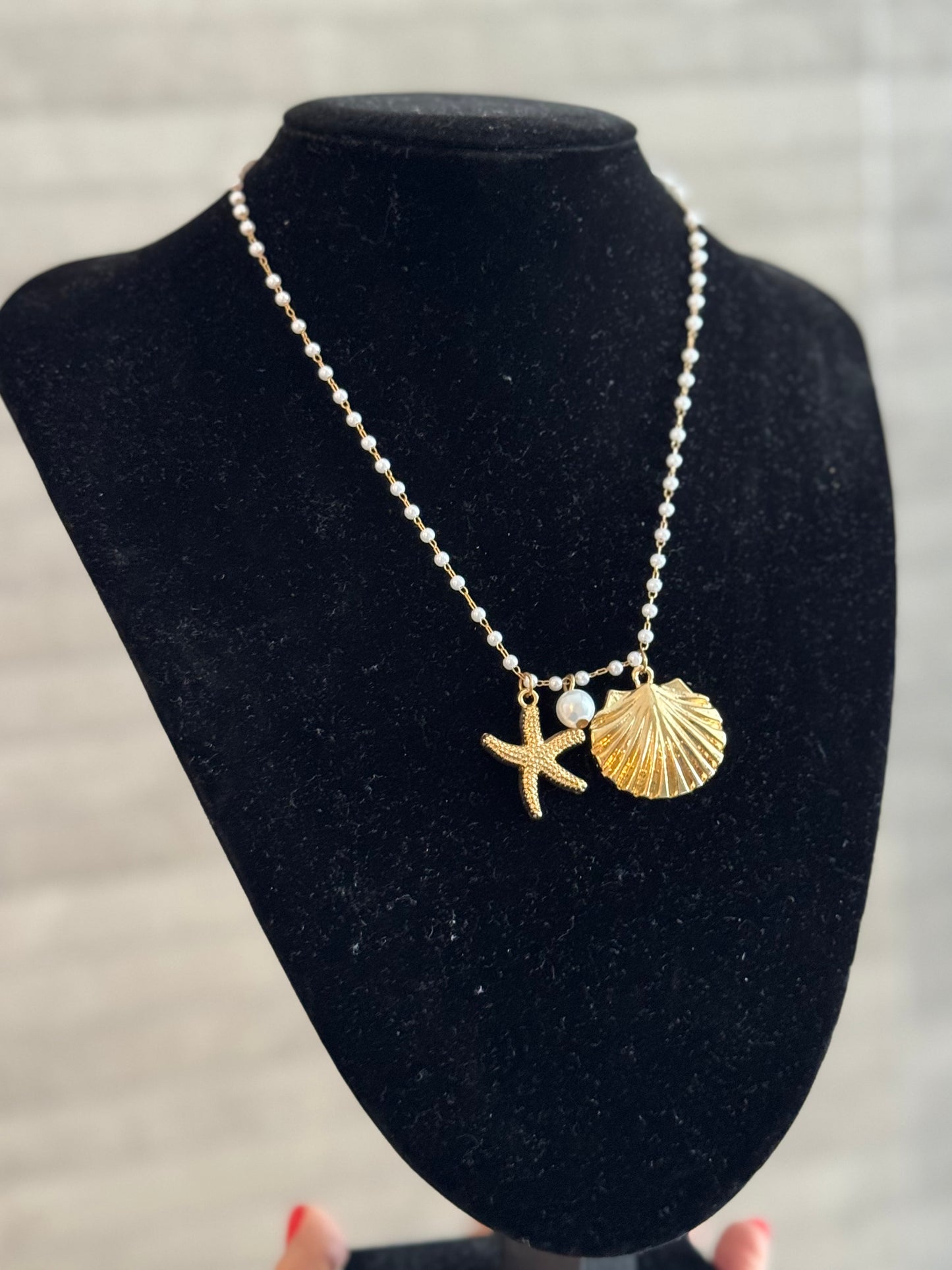 Pearl & SeaStar Necklace
