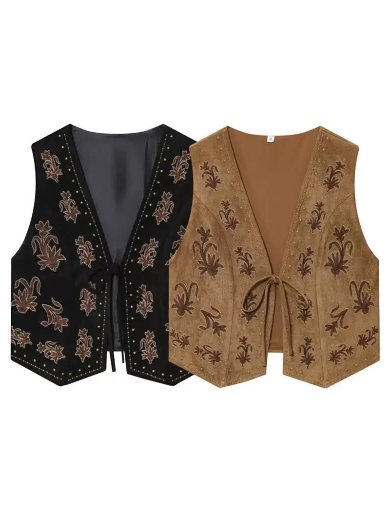 Western Suede Vest