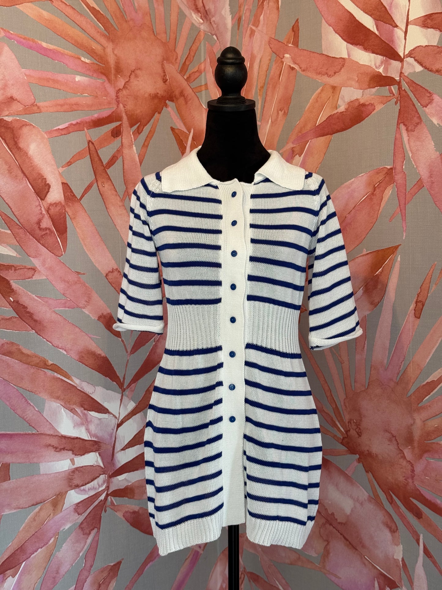 Stripes Cover Up Dress
