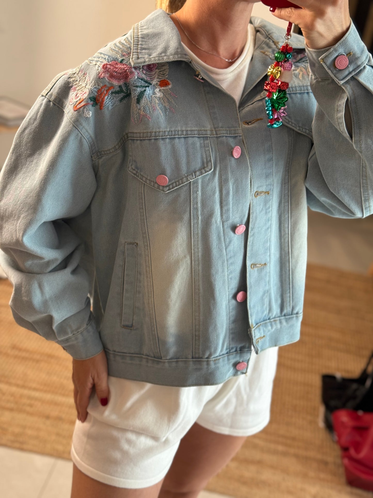 Embroidery Denim Jacket