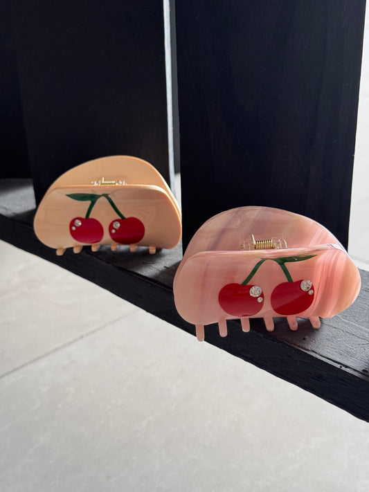 Cherry Hair Clip