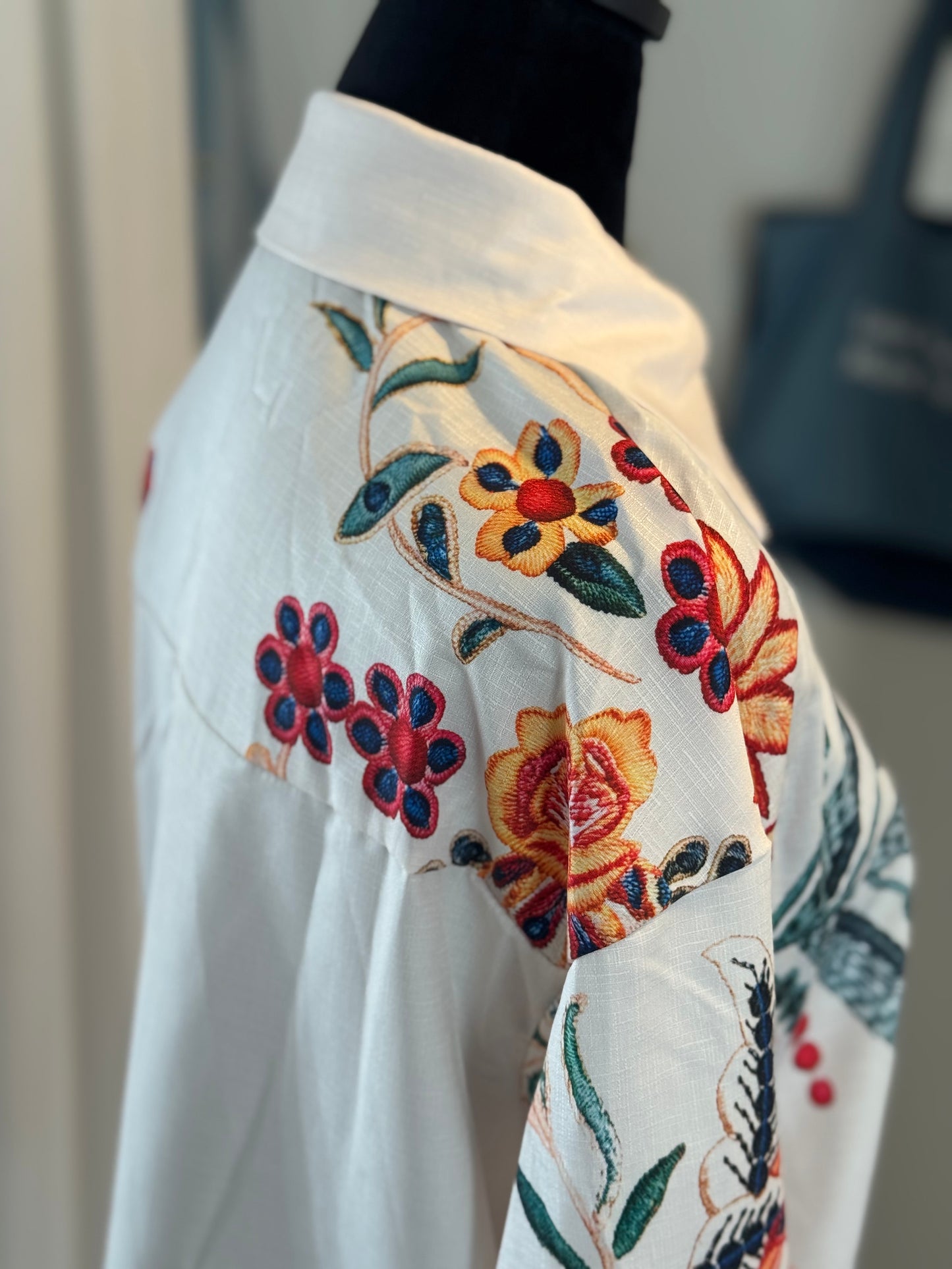 Flower Long Sleeve Top