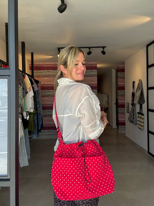 Polka Dot Sport Bag
