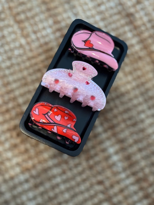 Valentines Hair Clip