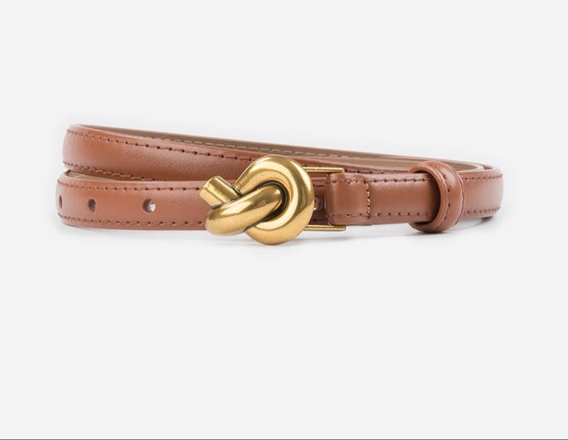 Thin Knotted Belt