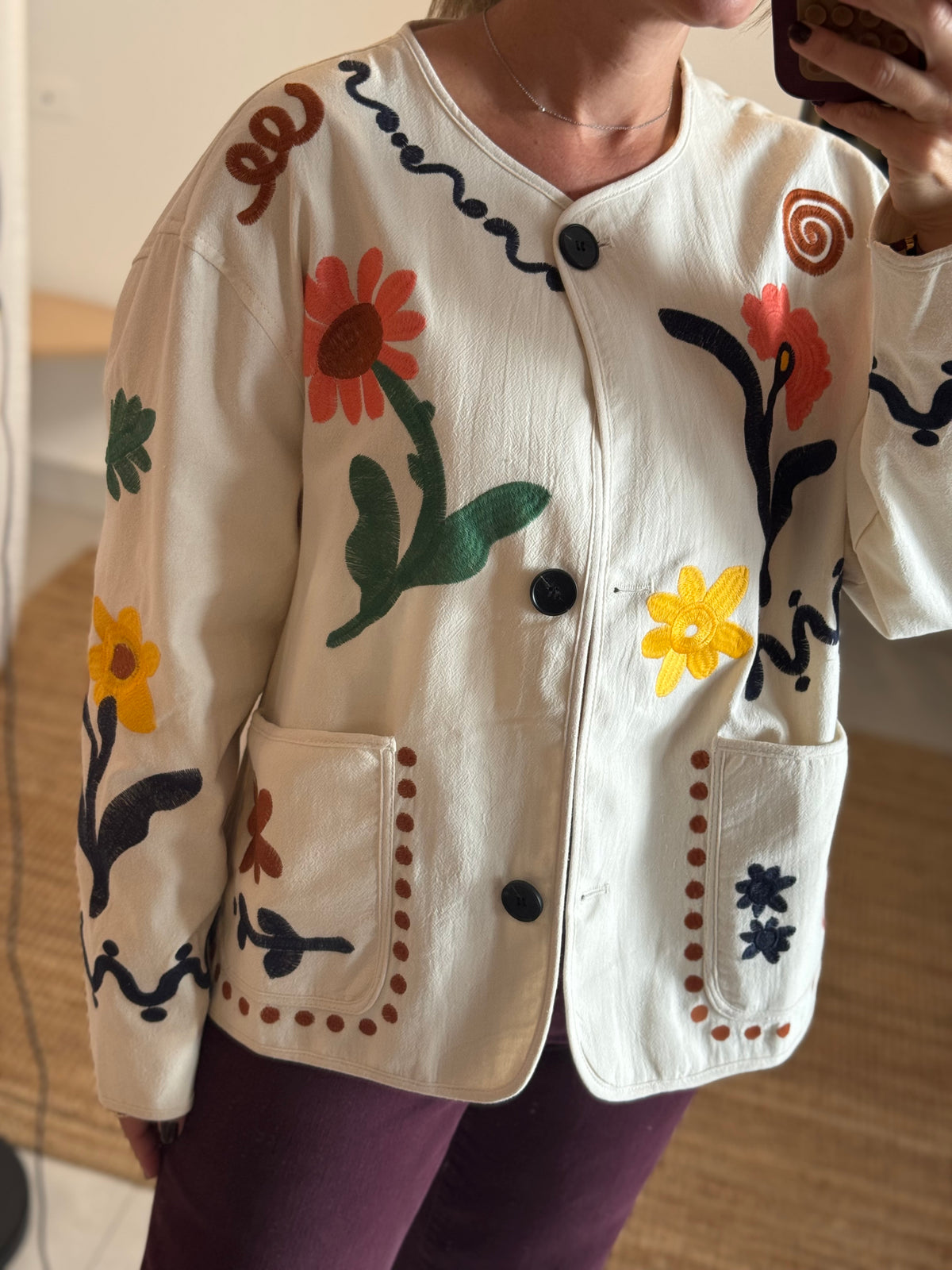 Embroidered Jacket