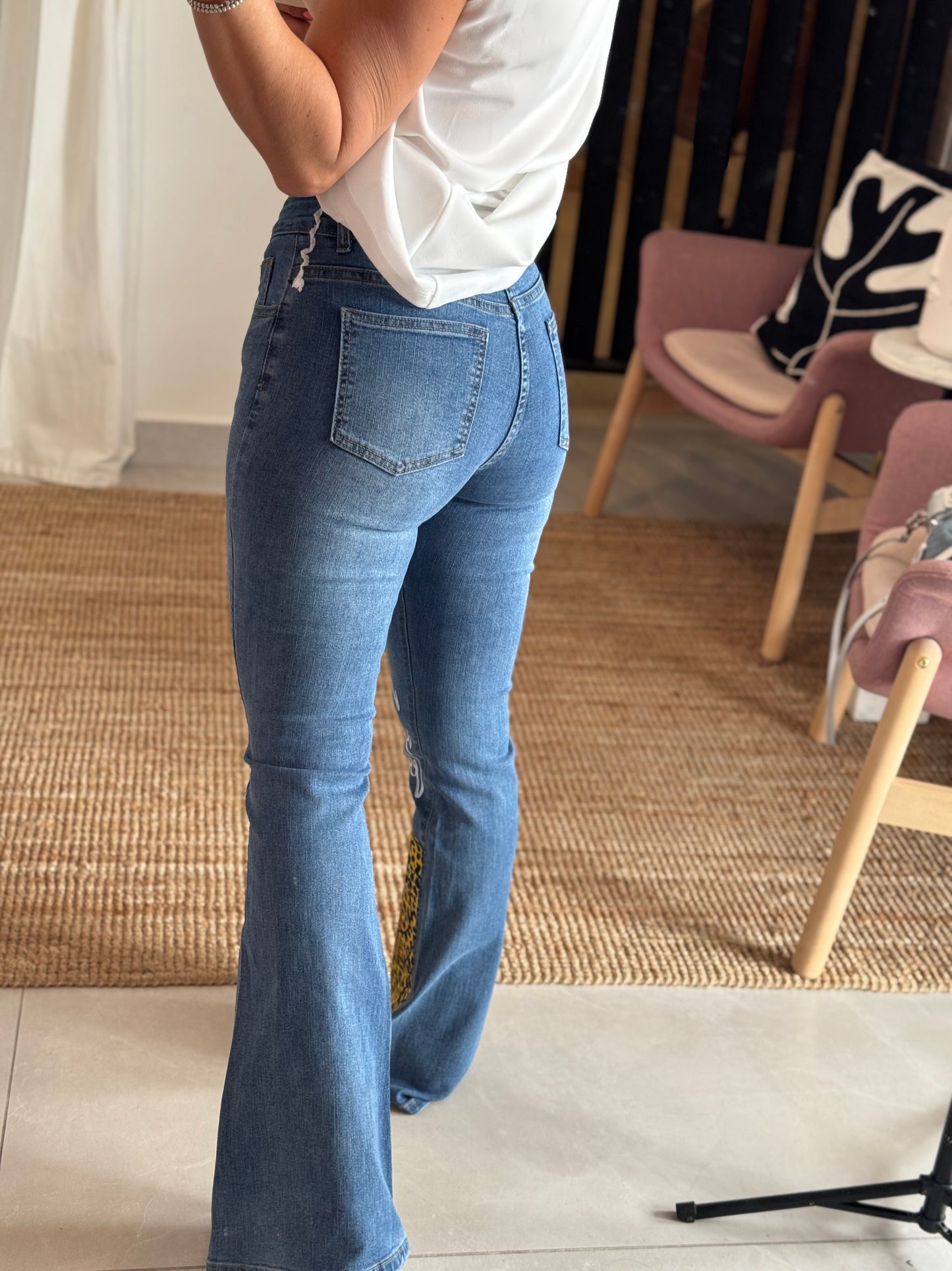 Iris Apfel Bell Bottom Jean