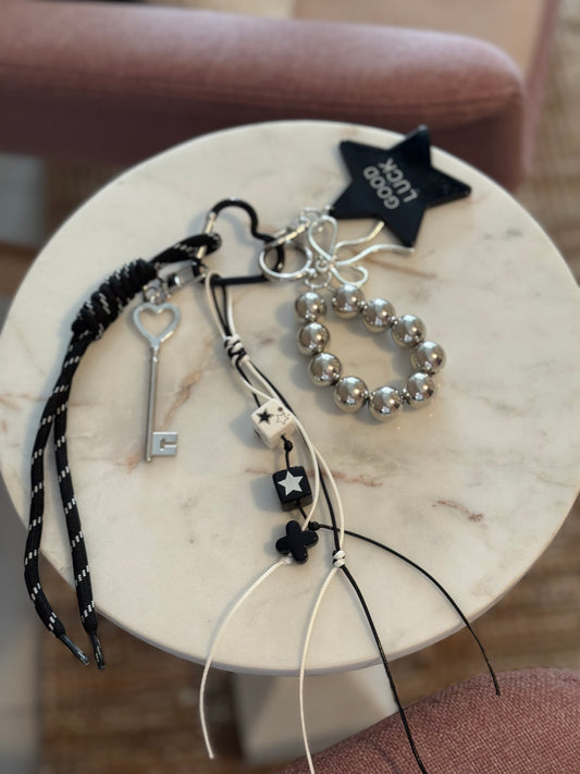 Handbag Key Holder / Mirror Multi Charm