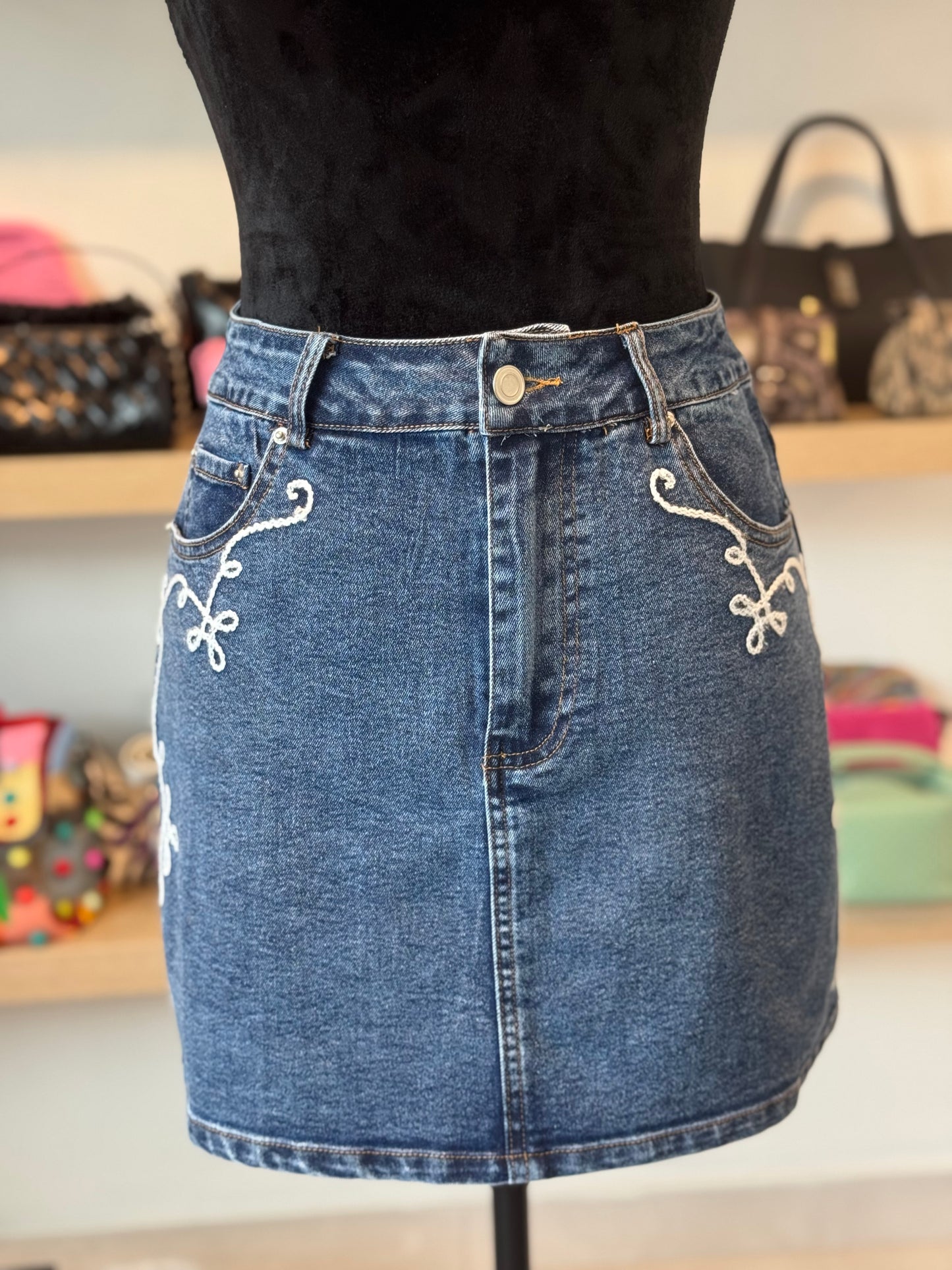 Denim Skirt