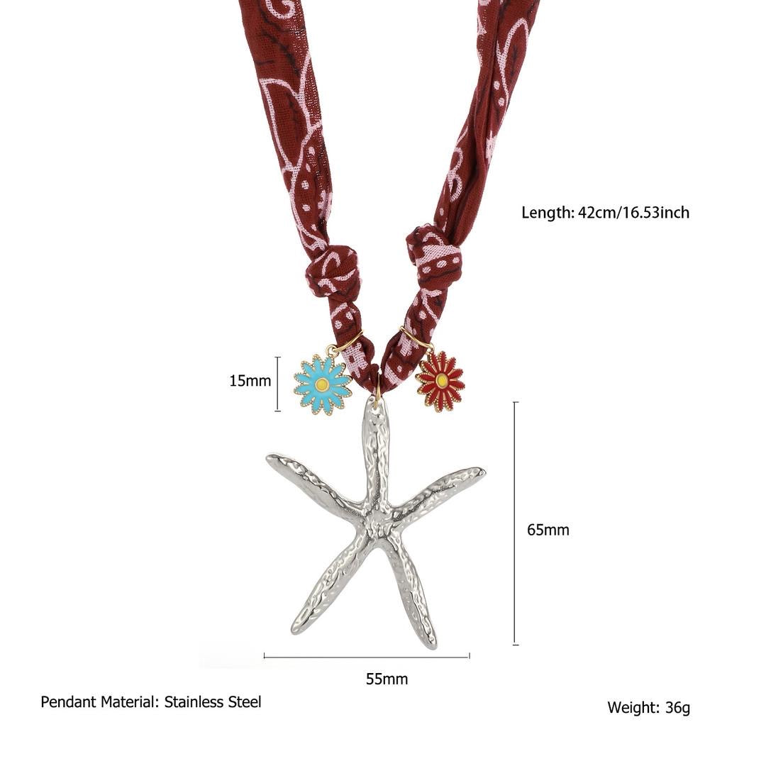 Bandana Seastar Necklace
