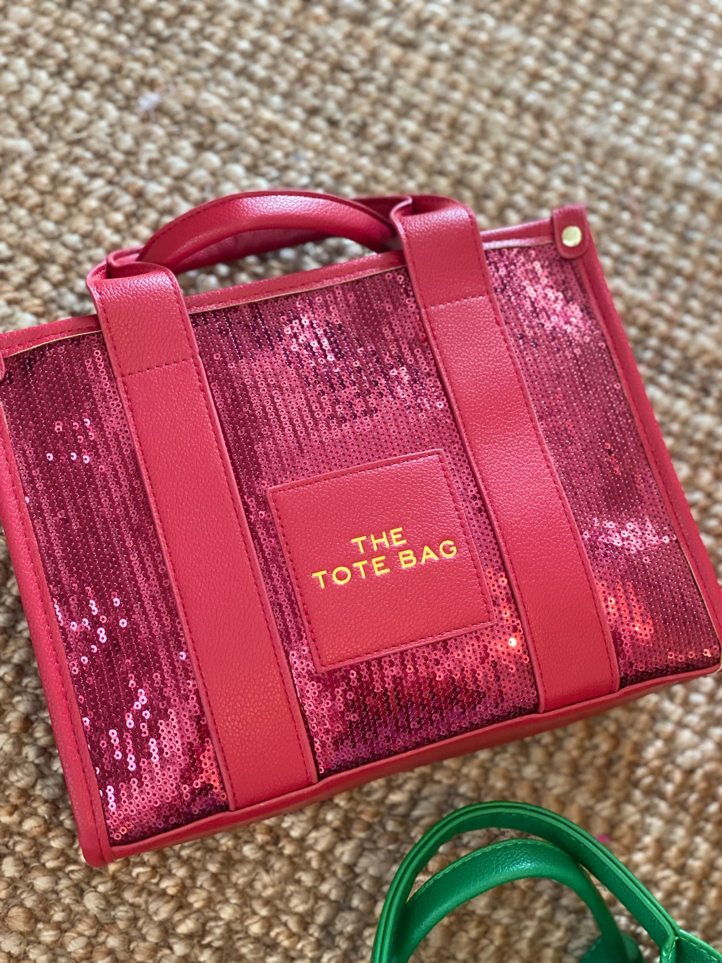 Sequins Tote Handbag