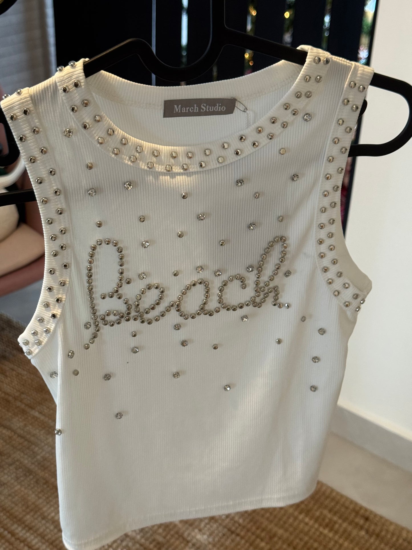 Studded Beach Top