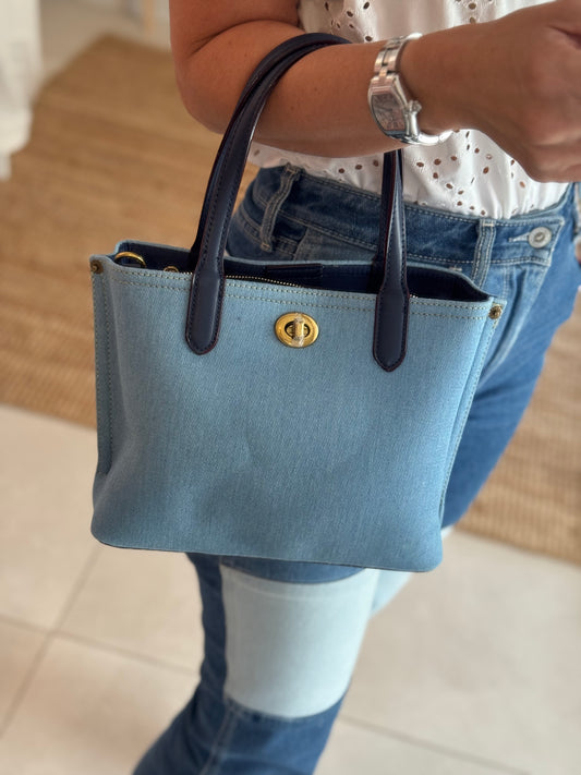 Small Denim Handbag