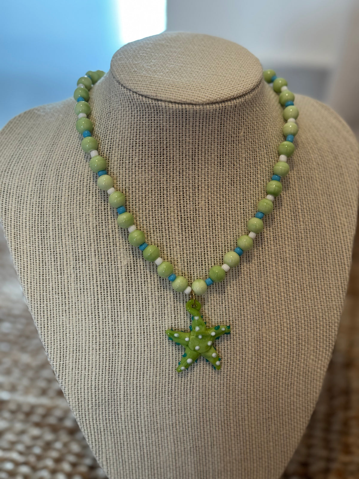 Sea Star Bear Necklace