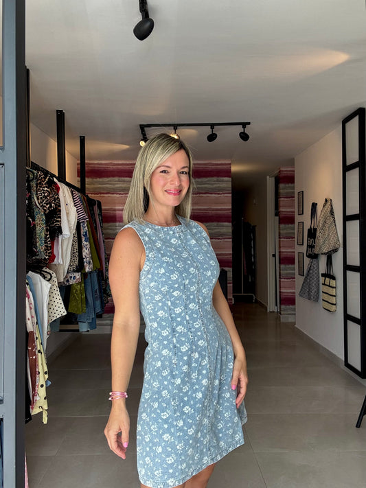 Short Denim Dress